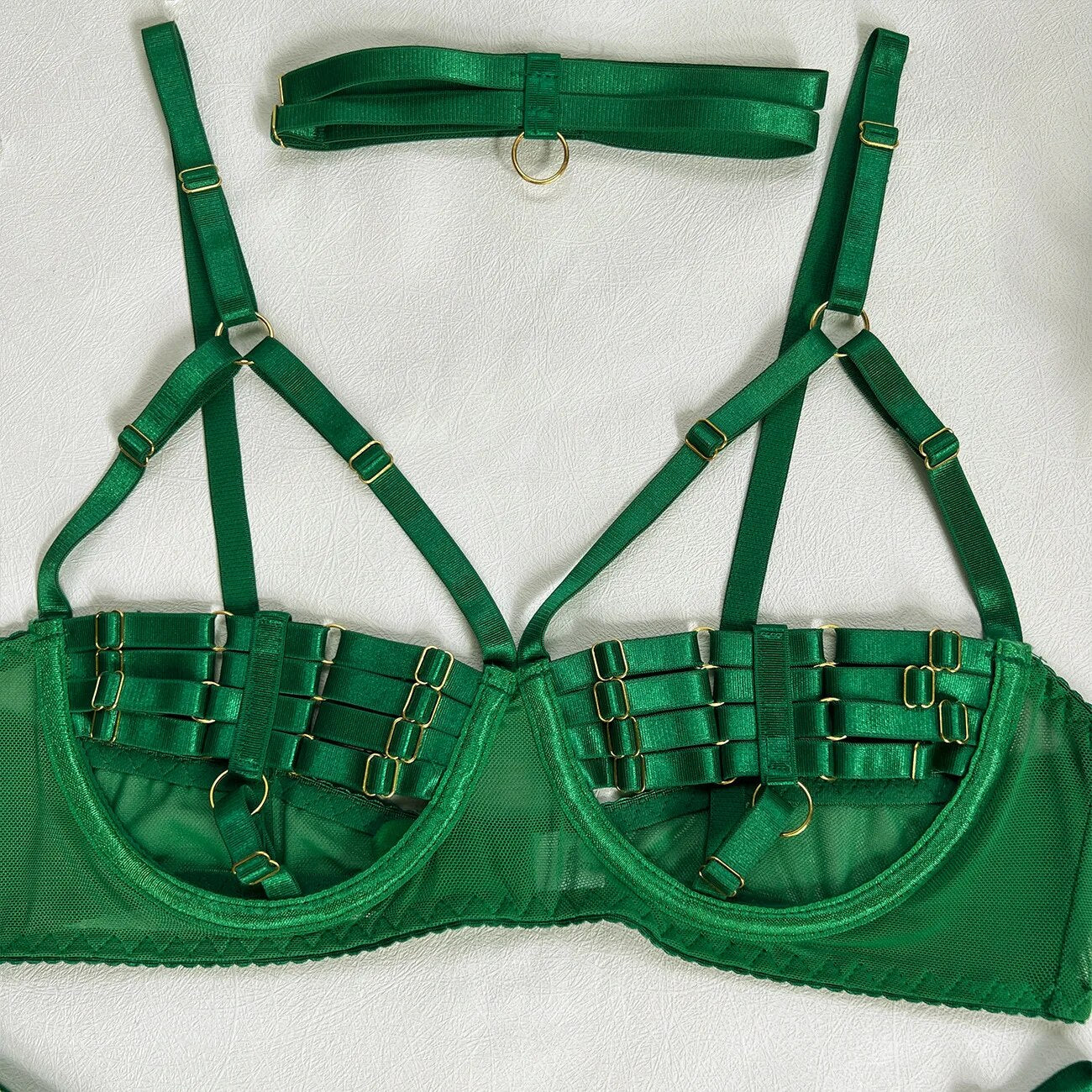 Amanda | Completo intimo 4 pezzi