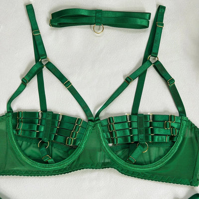 Amanda | Completo intimo 4 pezzi