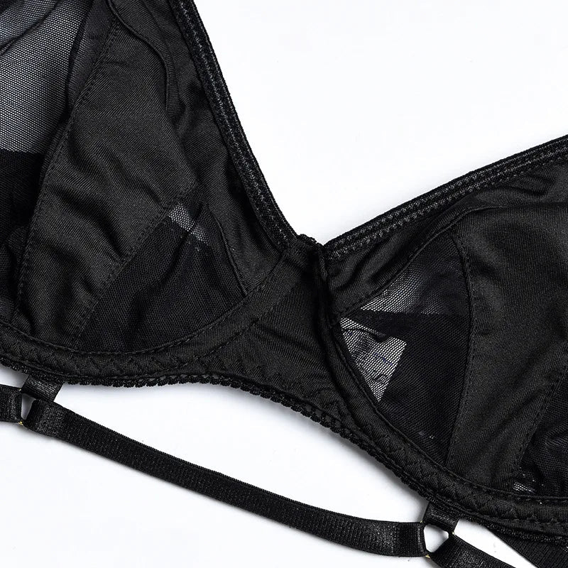 Adriana | Set di lingerie francese da 3 pezzi