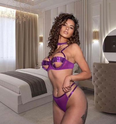 Amanda | Completo intimo 4 pezzi